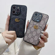 GG Fashionable Phone Case with Convenient Card Slot