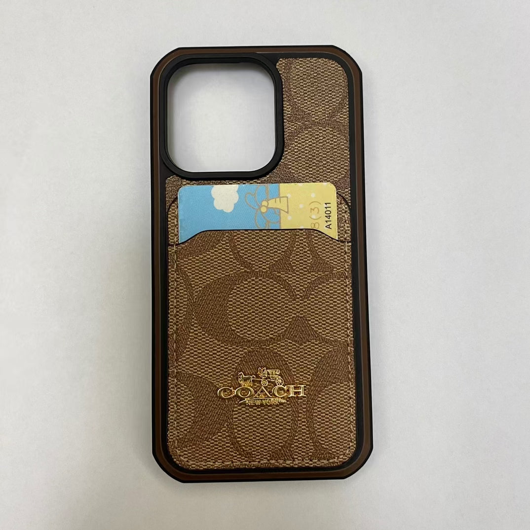 Chic CO iPhone Case with Built-in Card Holde