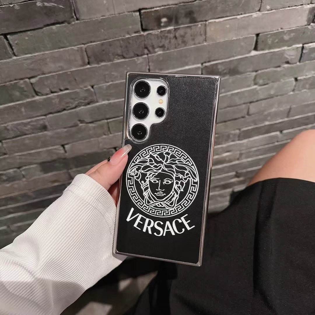 Luxury V-Medusa Phone Cases – Stylish & Protective