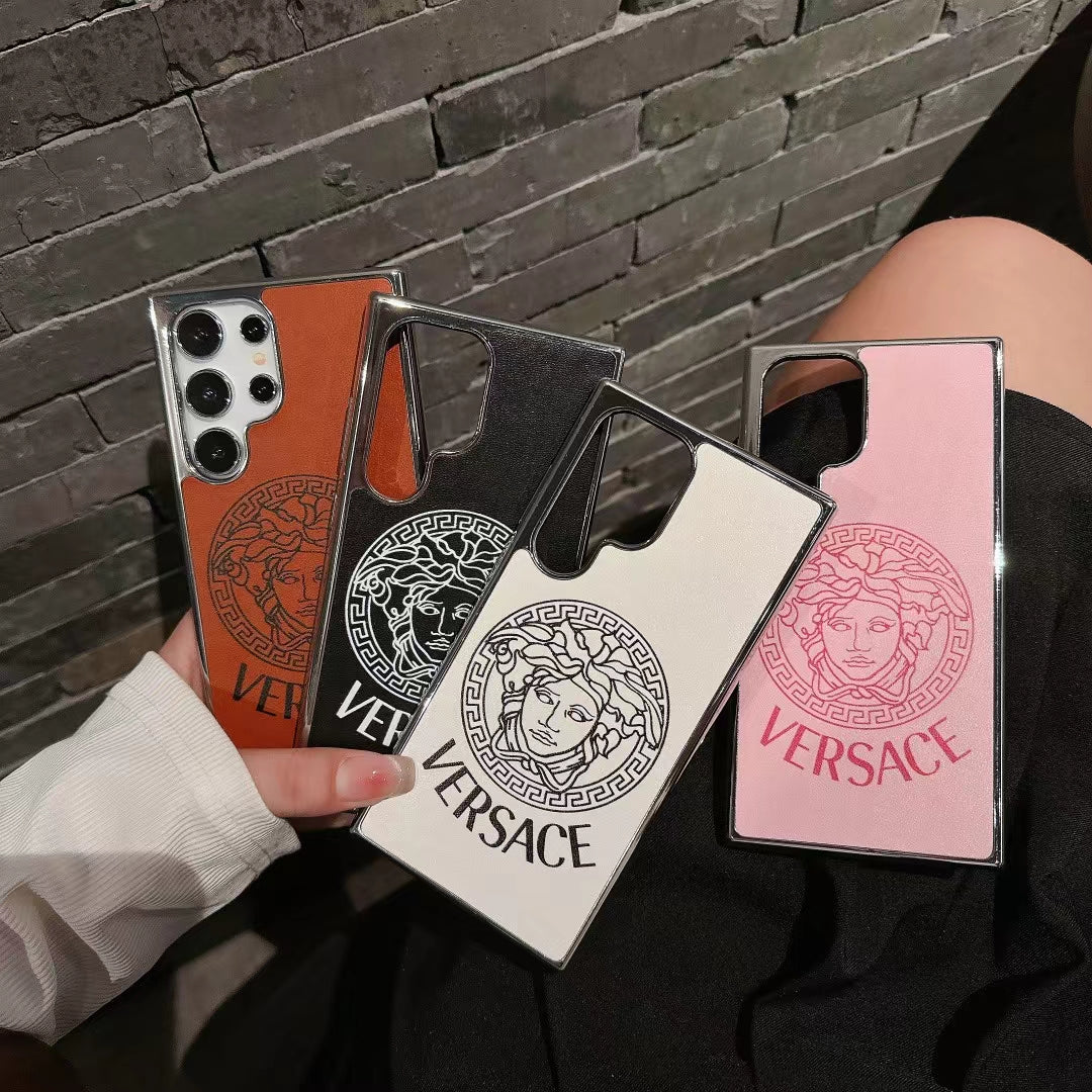 Luxury V-Medusa Phone Cases – Stylish & Protective