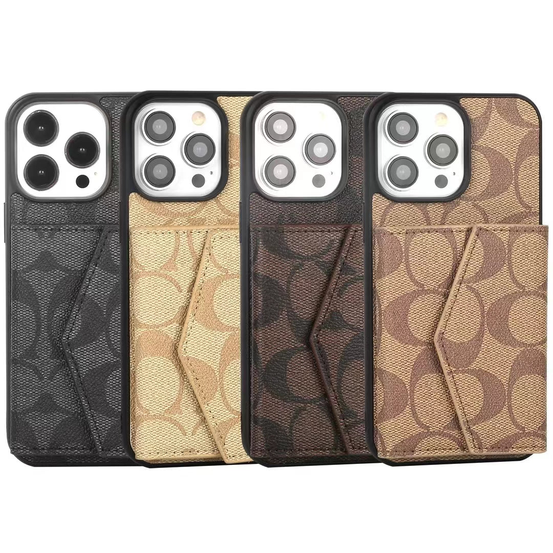 Coach Monogram Wallet Phone Cases – Stylish & Functional Design