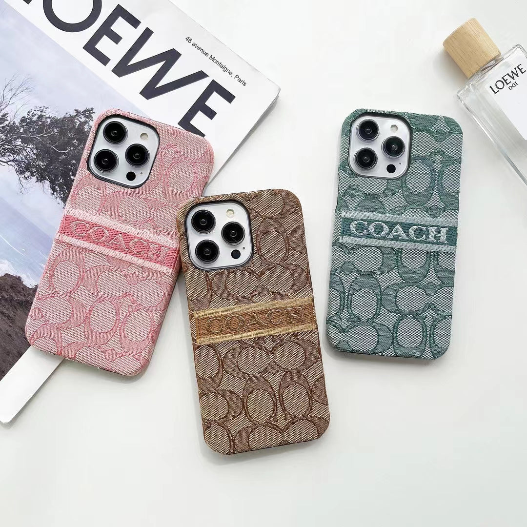 Coach Monogram Phone Case – Stylish Protection in Elegant Colors