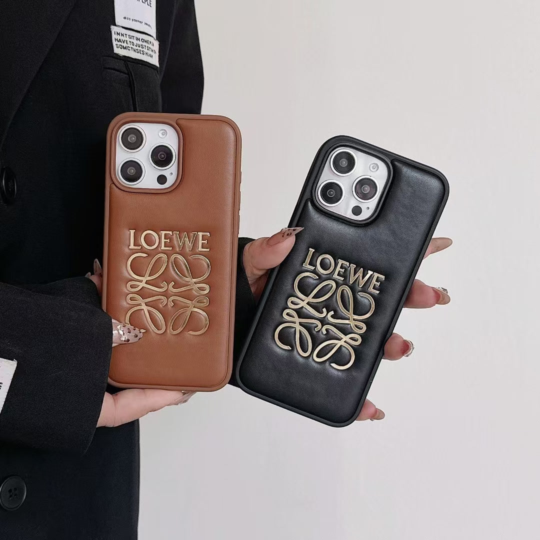 Luxury LOE-Inspired Embossed Phone Case – Elegant & Stylish Design