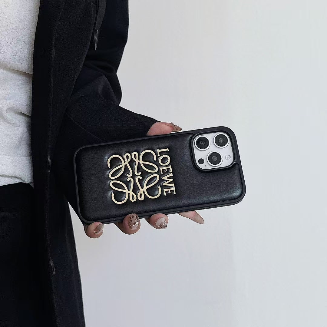 Luxury LOE-Inspired Embossed Phone Case – Elegant & Stylish Design