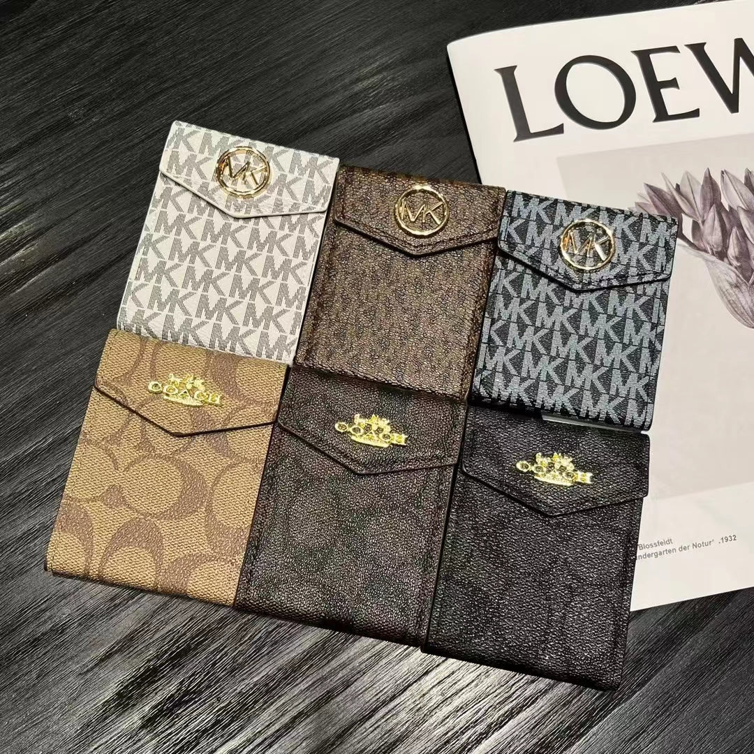 Coach & MK Compact Wallet Collection – Iconic Monogram Designs