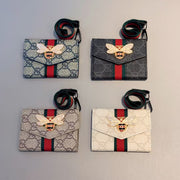 GG Wallet Card Holder With Strap Holder