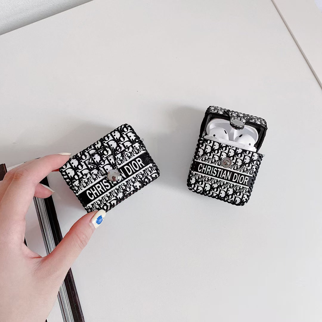 CD Monogram AirPods Case – Luxury Designer Case