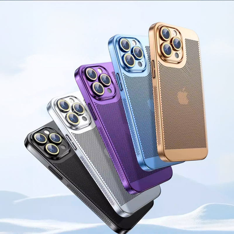 Luxury Electroplated Heat-Dissipating Phone Case