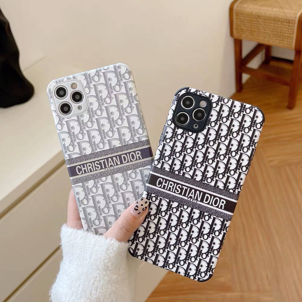 Luxury CD Monogram Phone Case – Elegant and Stylish Design
