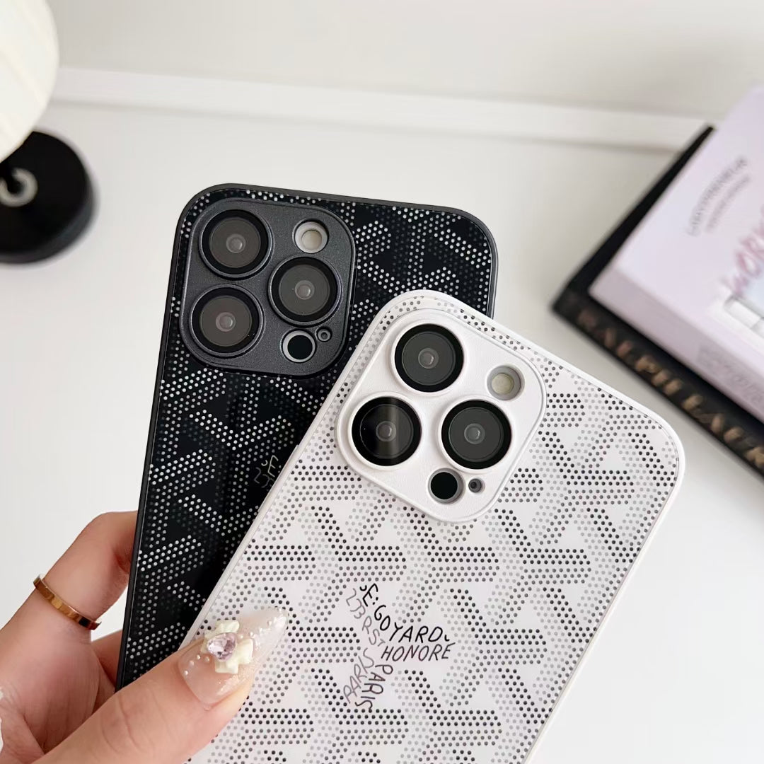 Luxury Goyard Phone Case - Stylish Color Options