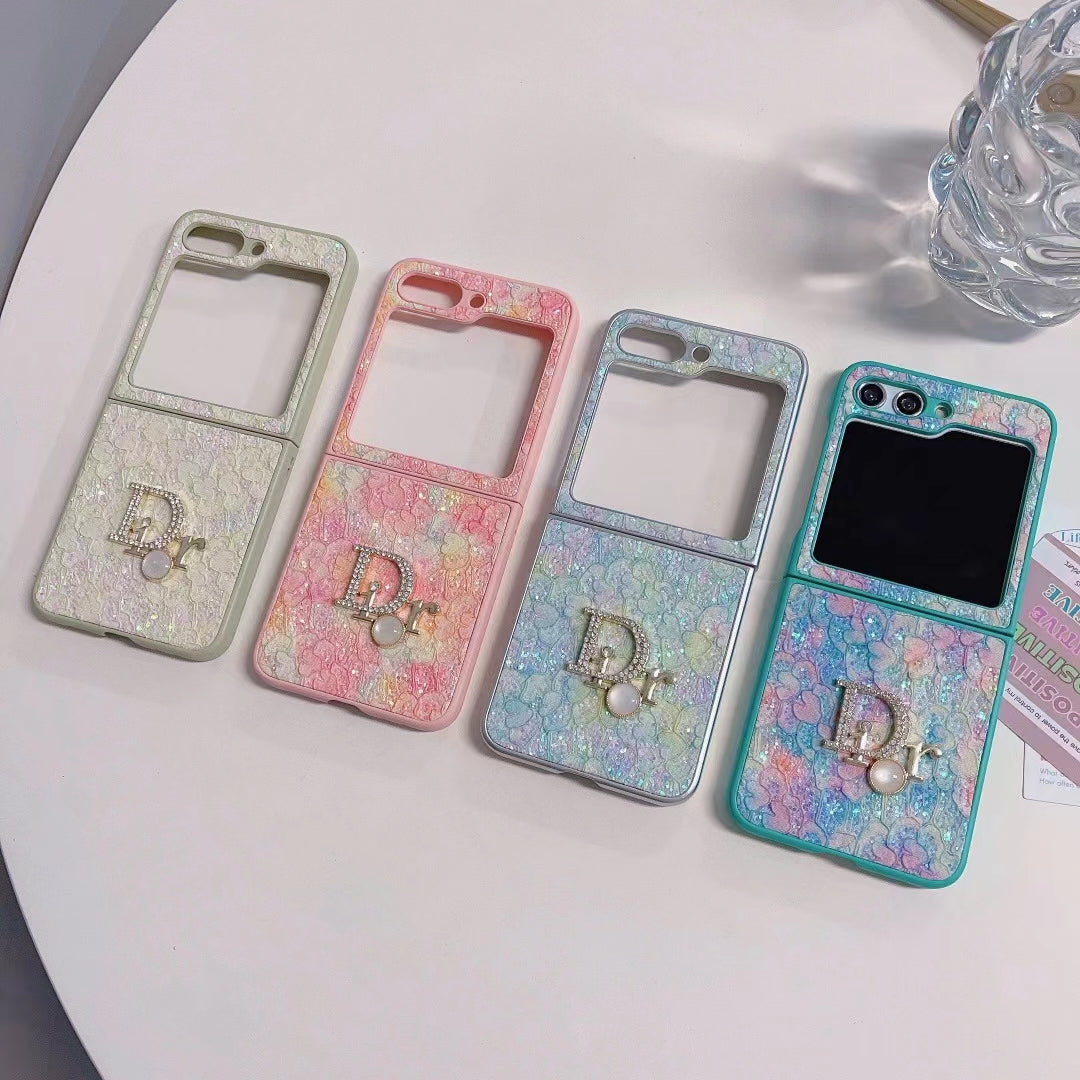 CD Iconic Logo Phone Case & Screen for Samsung Z Flip