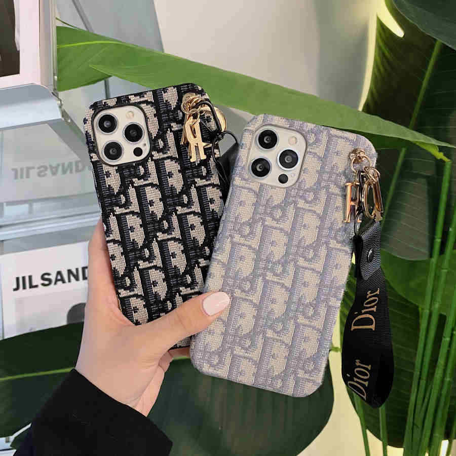 CD Luxury iPhone Case with Chain
