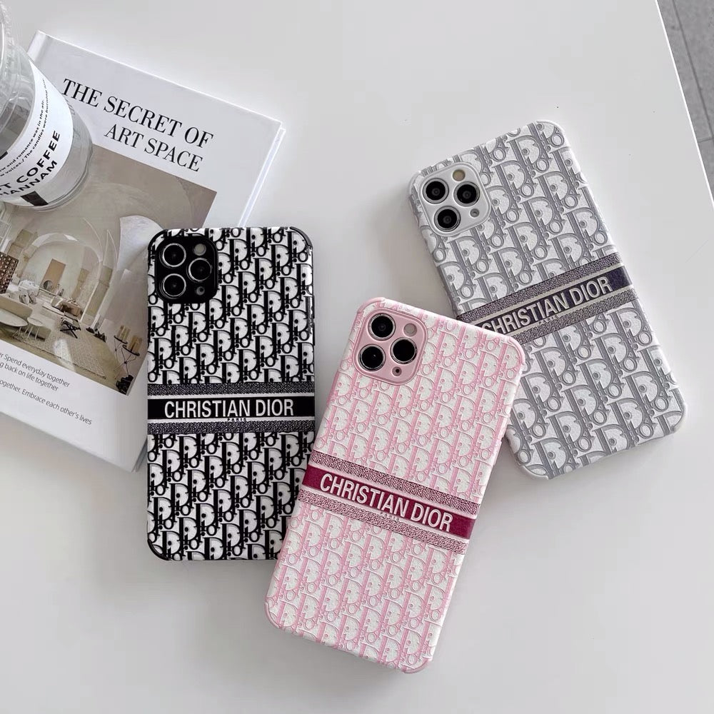 Luxury CD Monogram Phone Case – Elegant and Stylish Design