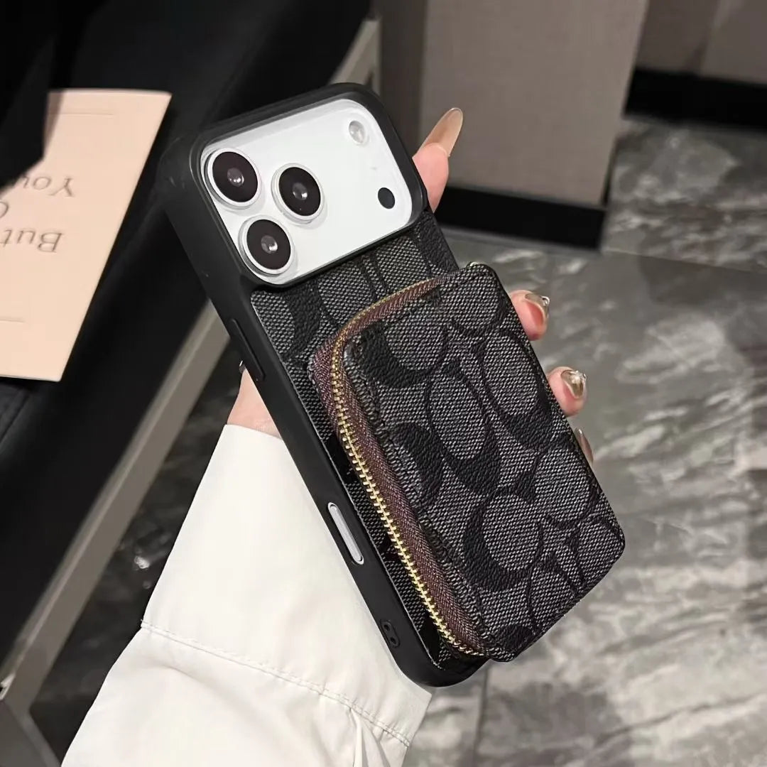 Designer Phone Case With Lux Wallet Card