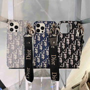 Luxury CD Monogram Chain Phone Cases
