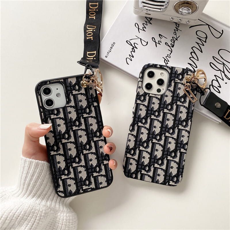 CD Luxury iPhone Case with Chain
