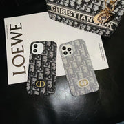 Classic CD Luxury Chic Phone Case for iPhone