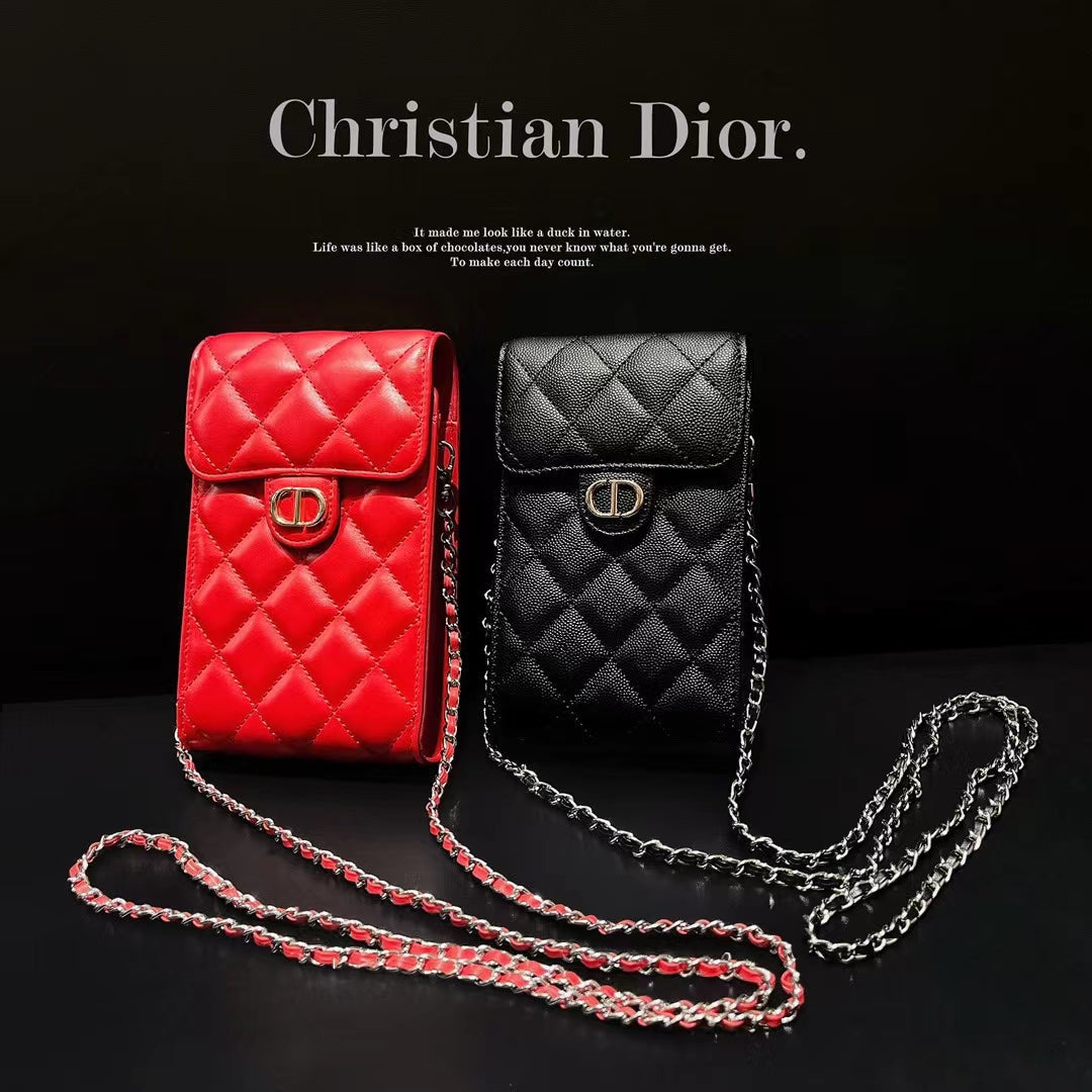 C.D Premium Lady Phone Pouch with Stylish Handbag Strap