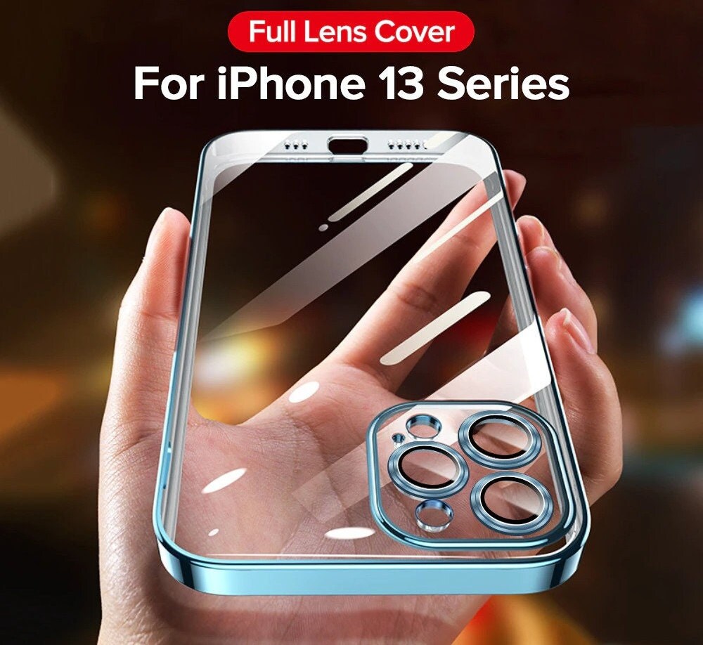 Solid Clear Transparent Full Protective Cover