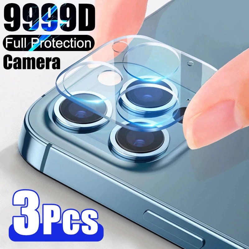 3PCS Camera Lens Protective Tempered Glass