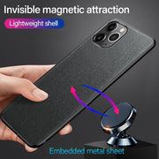 Ultra-thin Magnetic Car Holder Phone Case