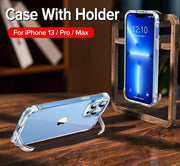 Four-Corner Bracket Soft TPU Phone Case