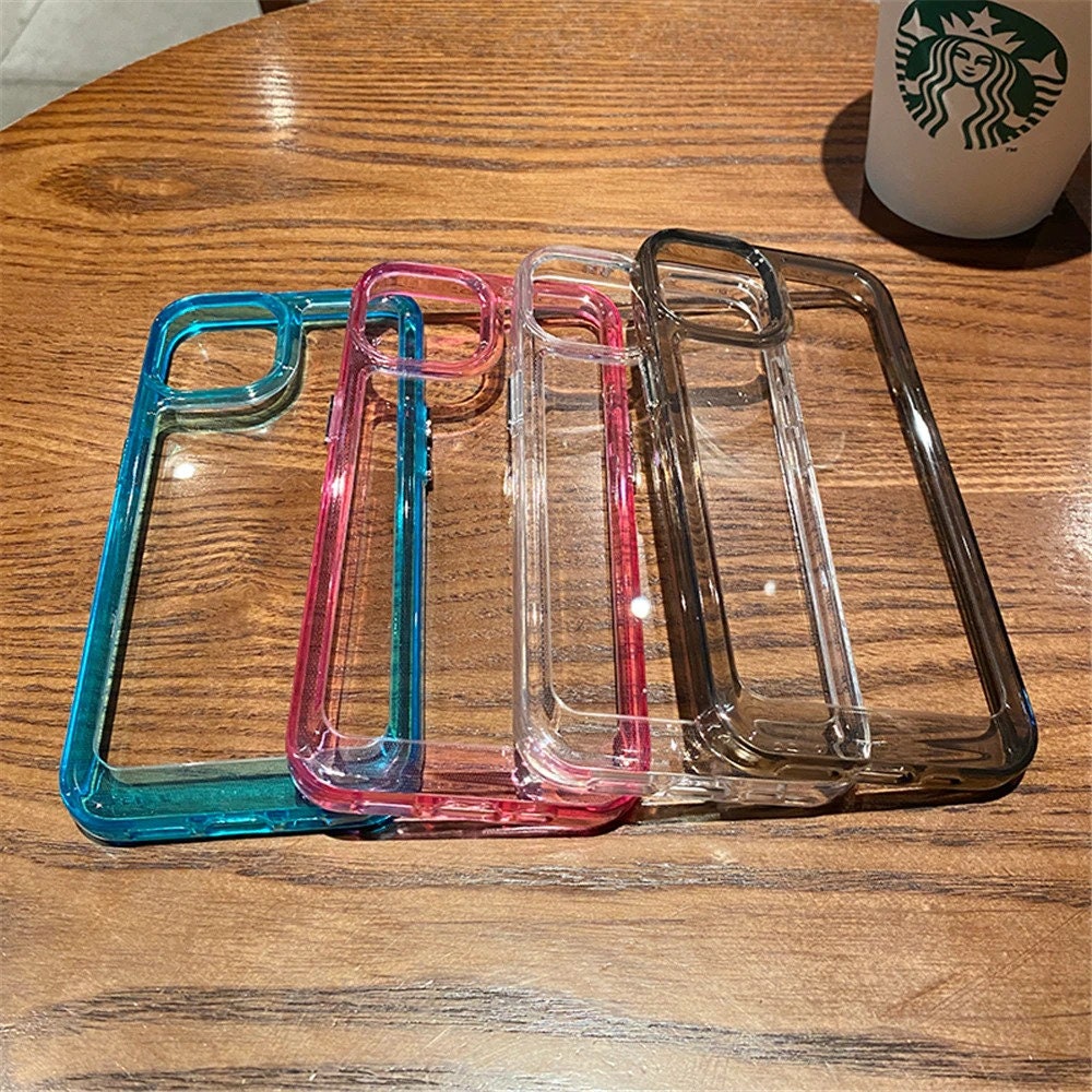 Soft Transparent Solid Shockproof Case