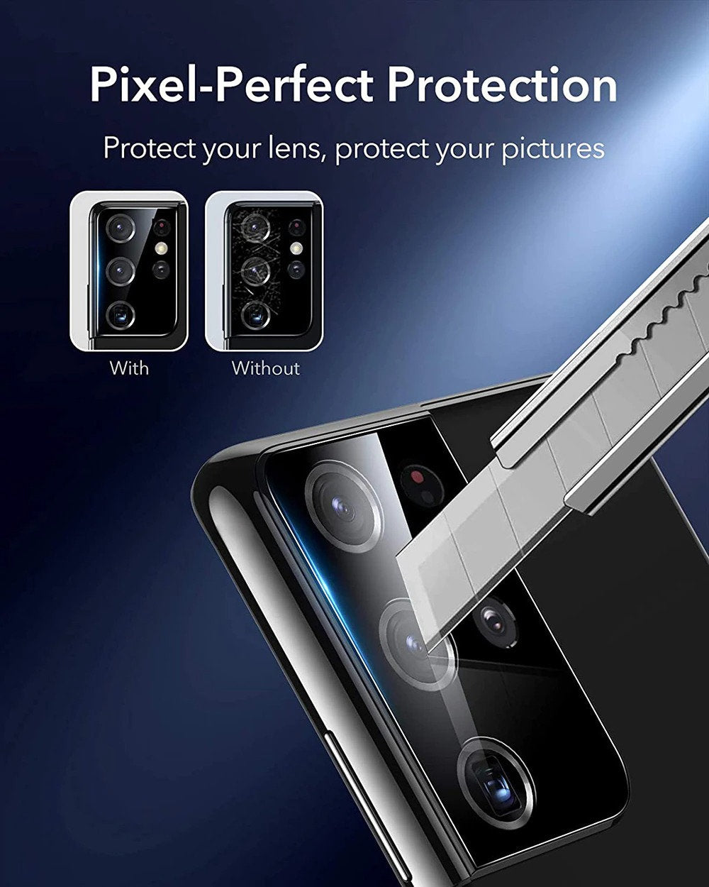 Camera Lens Protective Glass Cover