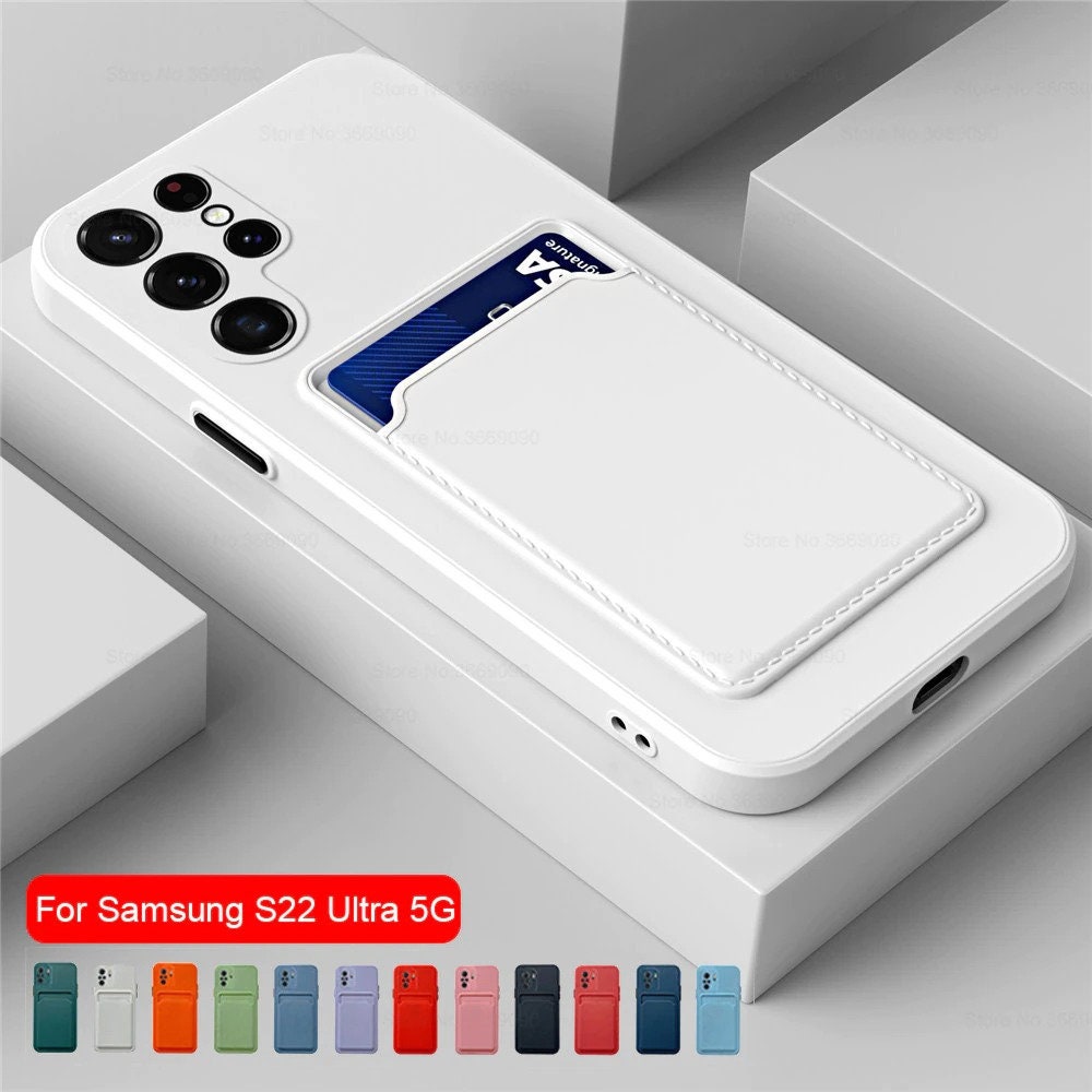 Square Card Slot Shockproof Phone Case