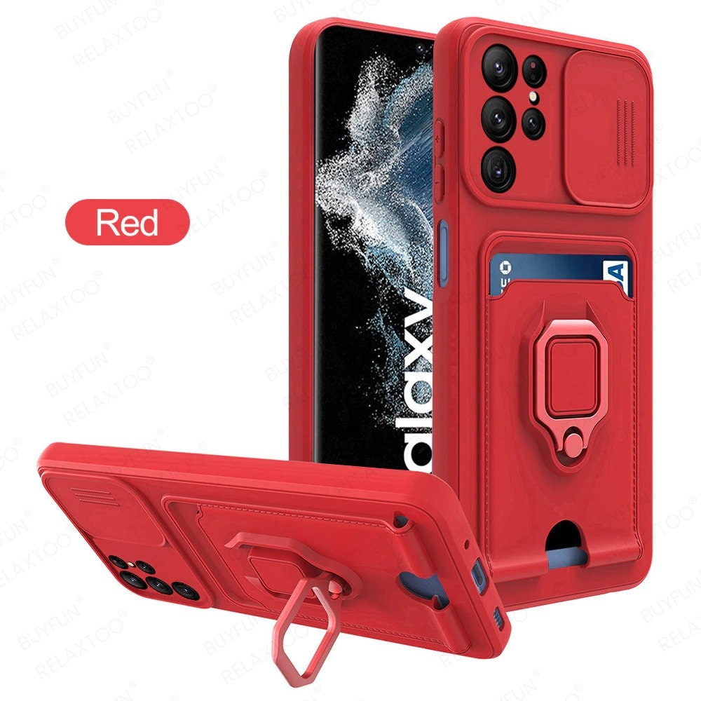 Push Window Card Slot Phone Case