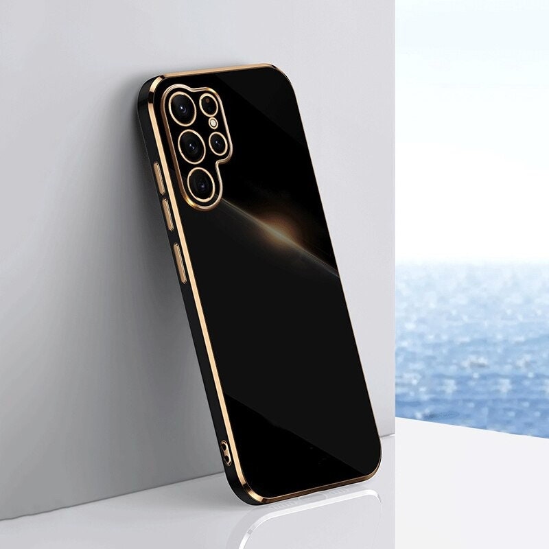 Luxury Original Square Plating Soft Case