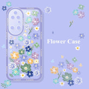 Cute Flowers Soft Silicone TPU Phone Case