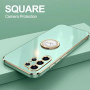 Square Plating With Ring Holder Soft Cover