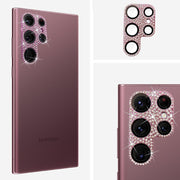 3D Diamond Crystal Metal Alloy Lens Tempered Glass